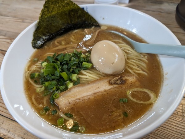 「味玉ラーメン900円」@こく味ラーメン かしわ屋の写真