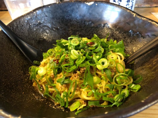 「汁なし担々麺3辛」@楽の写真