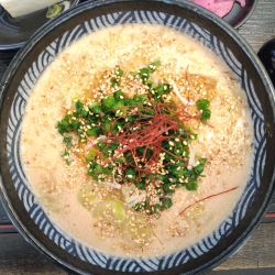 豚モツ担々麺＋替え玉（硬め）