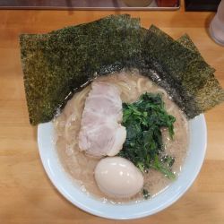 並らーめん+海苔増し+味付玉子