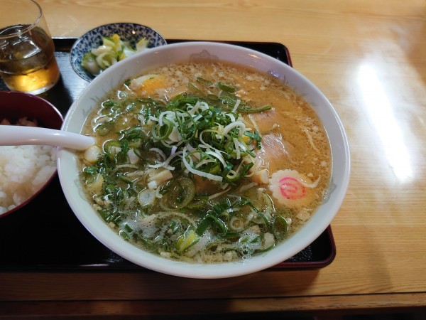 「味噌チャーシュー麺+ネギ」@つけぎやの写真