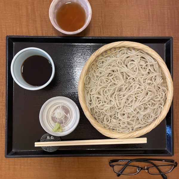 「そば一枚半盛」@そば切り 萬両の写真