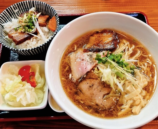 「Ａセット」@麺屋ふくの写真