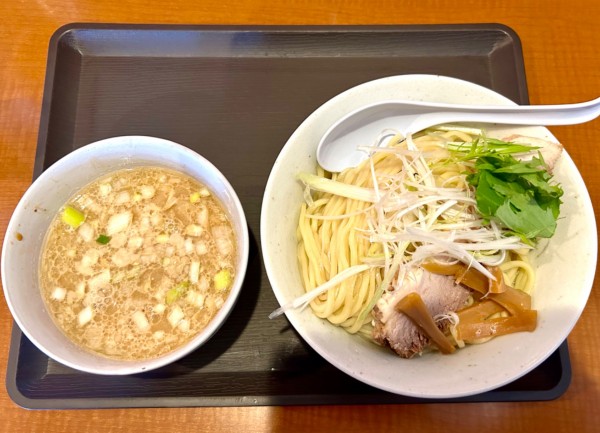 「醤油つけ麺(950¥)」@らーめんドラゴン 赤塚店の写真