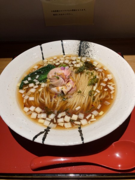「合わせ醤油の鰹そば　1100円」@麺肴 ひづき イリヤマノニボシソバの写真