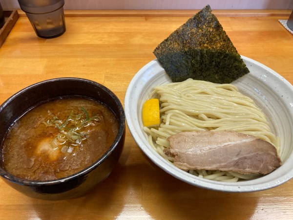「味玉海老とんつけ麺」@麺処 諭吉 筑西玉戸店の写真