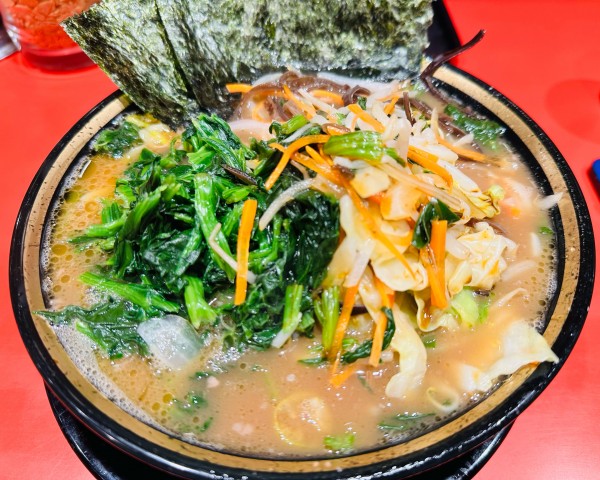 「ラーメン 中盛 他 1,400円」@環2家 川崎店の写真