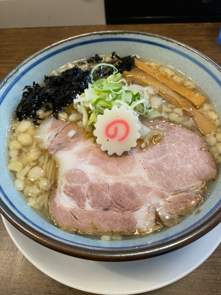 「こってり中華そば（細麺）」@焼き干し中華そば 澪つくしの写真
