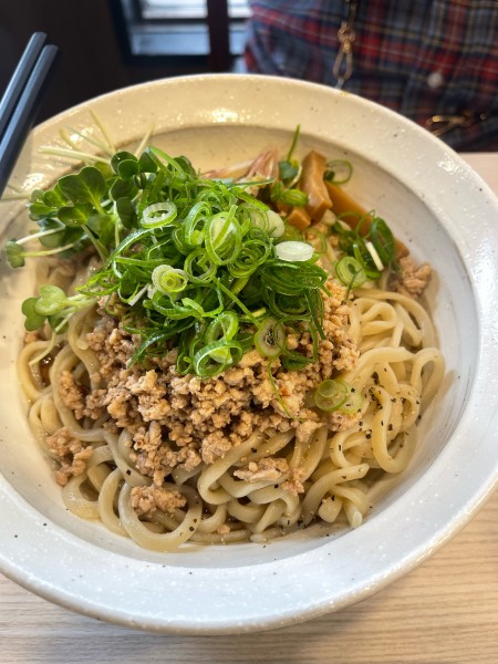 「まぜそば」@つけめん 満を持しての写真