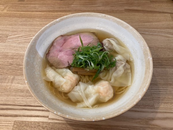 「肉・海老ワンタン麺 白」@DURAMENTEIの写真