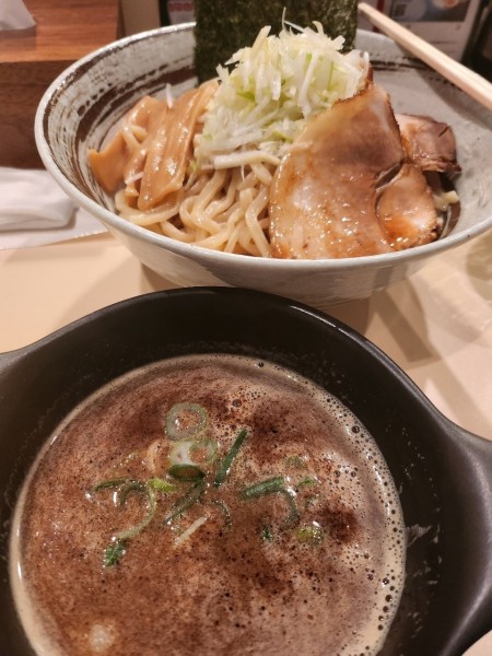 「濃厚魚介つけ麺」@つけ麺 京都わたなべの写真