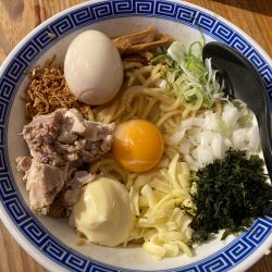 【限定】JKまぜそば¥970+味玉¥100