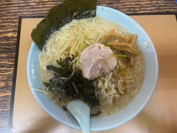 「醤油ネギラーメン 並盛」@ラーメンショップ 東大室店の写真