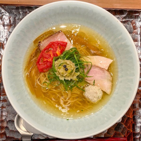 「塩そば（細麺）¥1,150」@饗 くろ㐂の写真