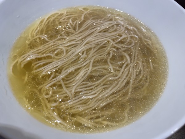 「かけ塩」@中華そば 卯月屋の写真