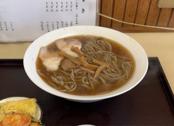 「そばラーメン(大盛り)」@めん処 蔵屋の写真