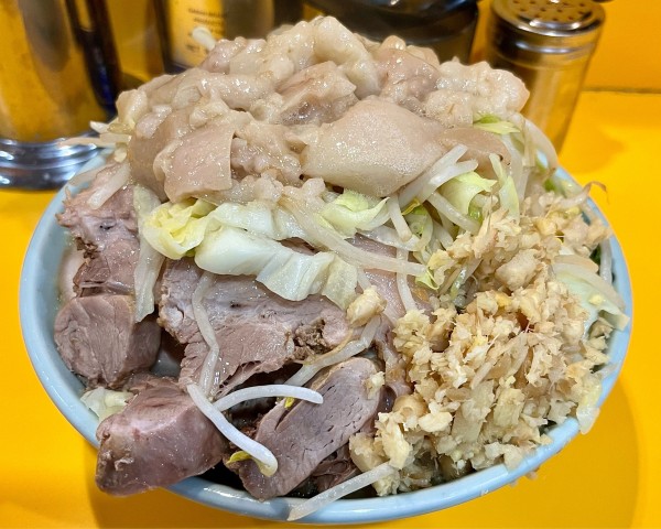 「プチ二郎  しょうが」@ラーメン二郎 八王子野猿街道店2の写真