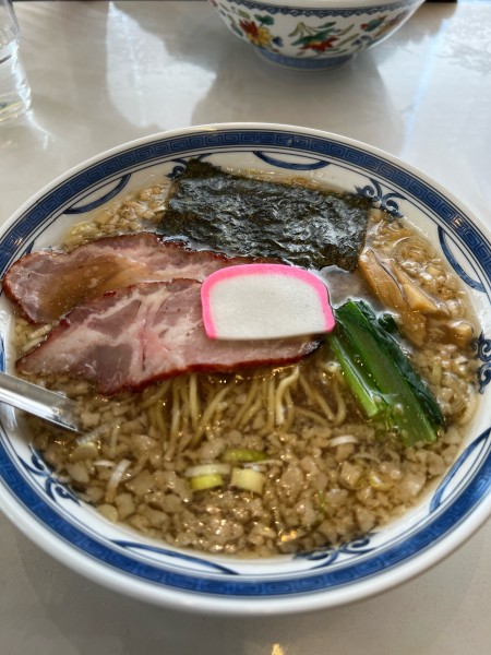 「煮干し中華そば　醤油　コッテリ」@黒潮拉麺の写真