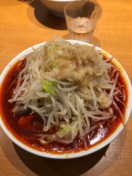 「紅の豚麺」@麺屋 長次郎の写真