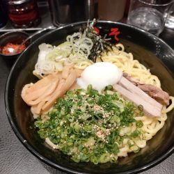 油そばW　トッピングA