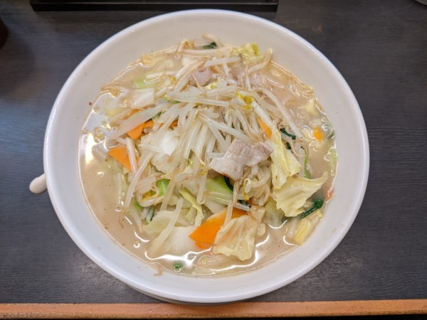 「野菜たっぷりタンメン：570円」@日高屋 十条店の写真