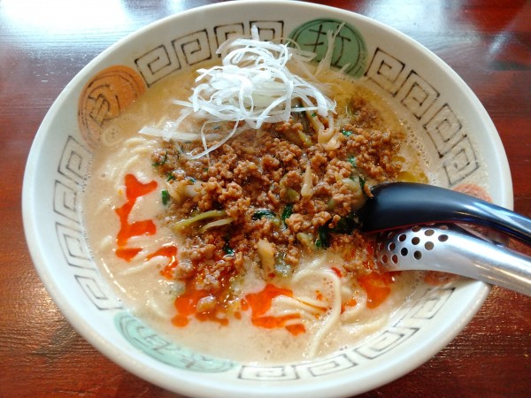 「担々麺_ウラ　979円」@火門拉麺の写真