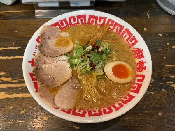 「闘魂らーめん」@御麺 麦 一等兵 津駅前店の写真