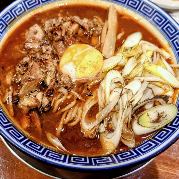 「江戸辛味噌らあめん」@東京らあめんタワー 芝大門本店の写真