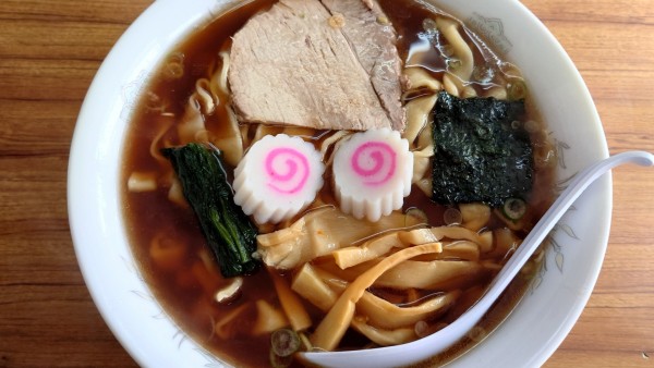 「太麺中華そば 900円」@みやご食堂の写真