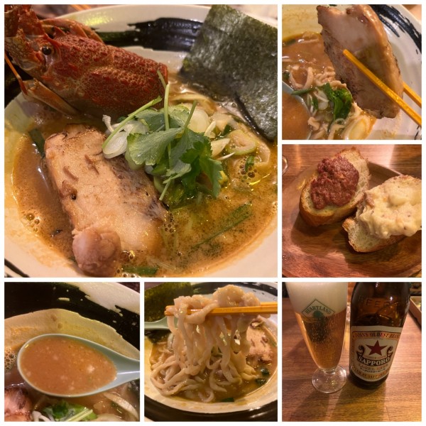 「伊勢海老ラーメン900円」@GURU GURU SIROHEBI NOODLE 研究所の写真