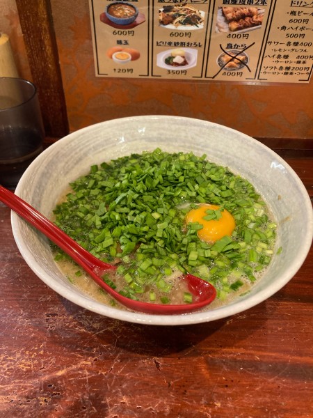 「にらそば」@石焼拉麺ぶしの写真