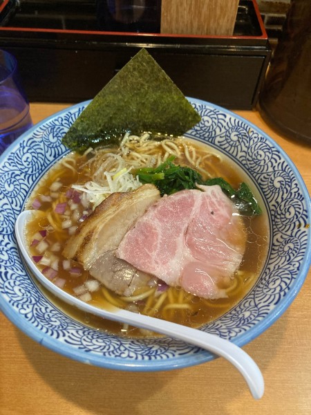 「蛤と鰹中華そば840円」@中華そば 円月の写真