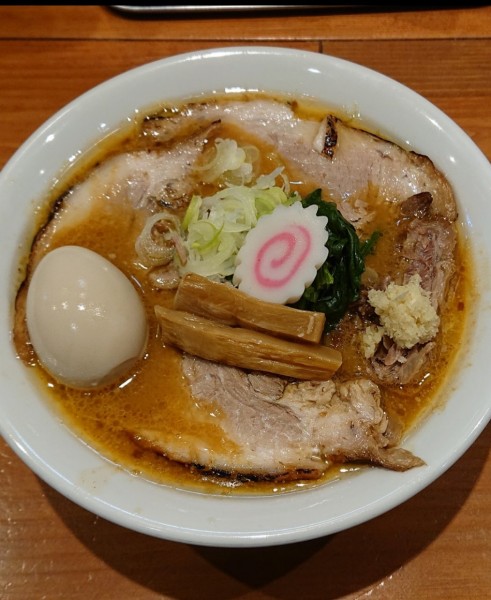 「【肉の日限定】生姜味噌チャーシュー麺」@麺屋 真心の写真