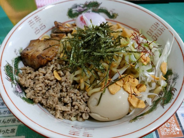 「5のせ 油そば」@油そば専門店 のせ屋の写真