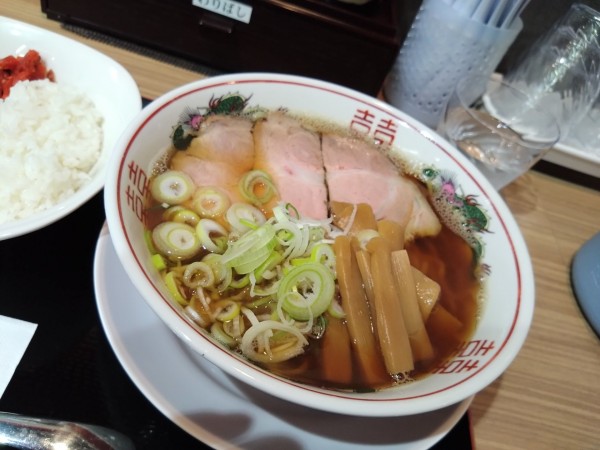 「中華そば 850円 ミニカレーセット 250円」@支那そば いしおかの写真