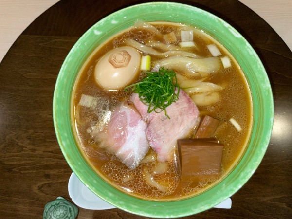 「手打中華蕎麦 醤油(¥1,100) 味玉(¥200)」@手打麺祭 かめ囲の写真