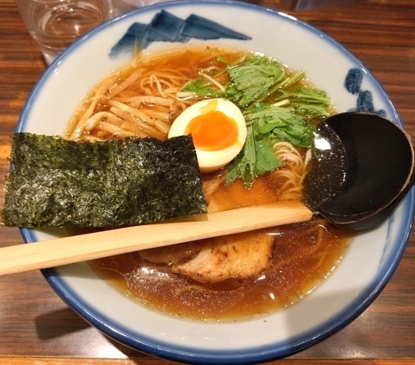 「柚子醤油らーめん」@AFURI 横浜ジョイナス店の写真