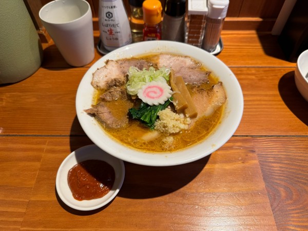 「【肉の日限定】生姜味噌チャーシュー麺」@麺屋 真心の写真