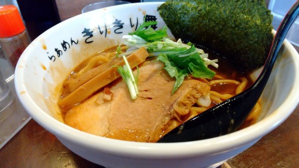 「#らぁめん黒 #950円 #肉飯 #250円」@葉月直系 きりきり舞の写真