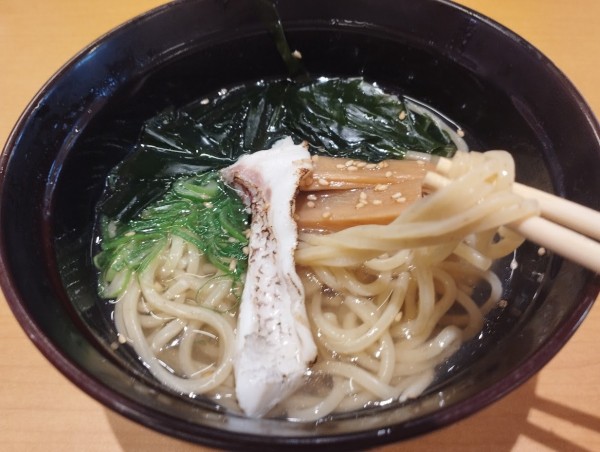 「新・鯛だし塩ラーメン(390)」@スシロー 茅ヶ崎萩園店の写真