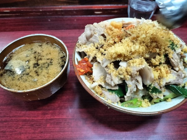 「肉めし」@肉めん 肉めし すず気の写真