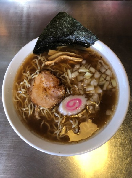 「中華そば大盛（650+100）」@らーめん しょうわ軒の写真