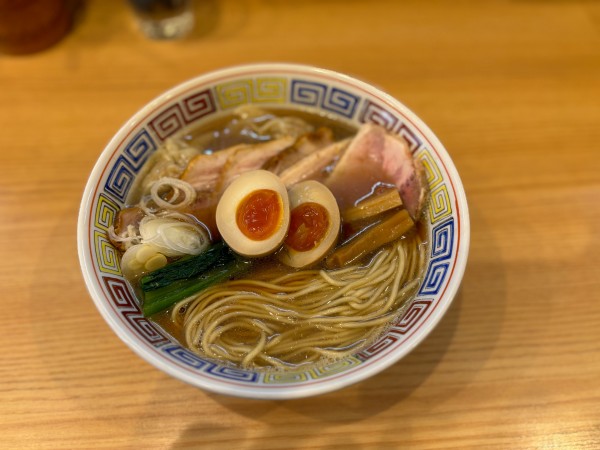 「特製中華そば」@ほっこり中華そば もつけの写真