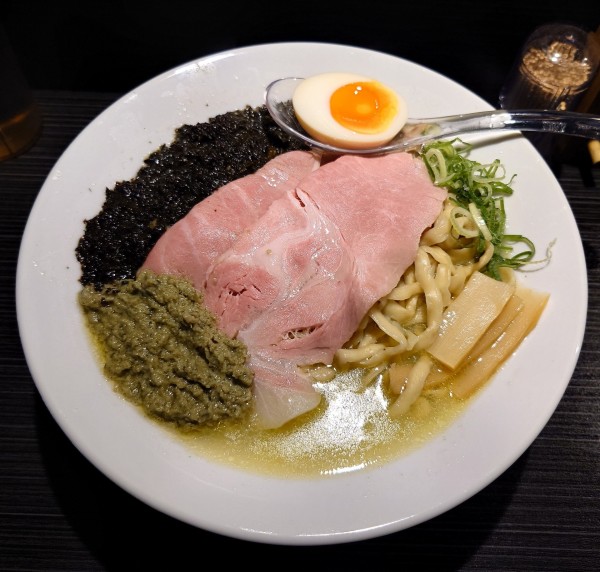 「特製牡蠣塩(1100円)」@中華蕎麦 無冠の写真