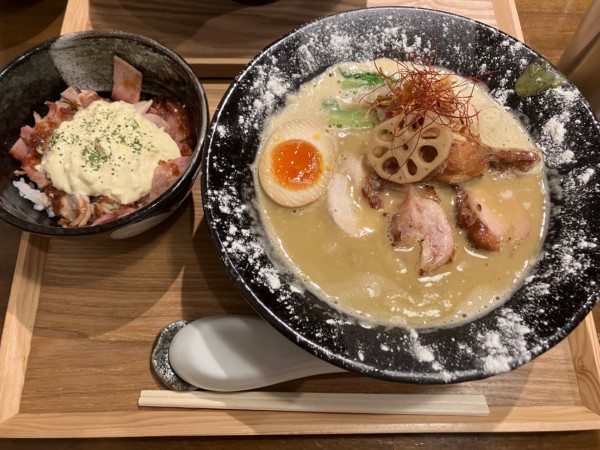 「エビークリスマス」@CLAM＆BONITO貝節麺RAIKの写真