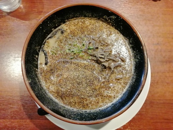 「黒胡椒ラーメン」@二代目 白神 各務原店の写真