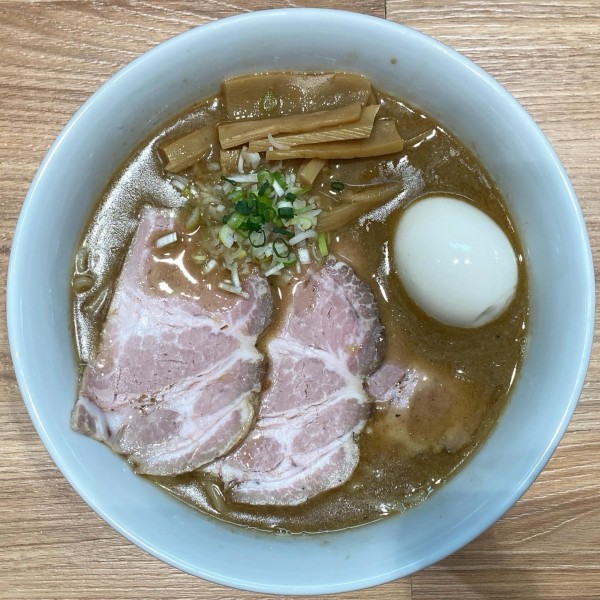 「らーめん ¥850 特製トッピング ¥350」@ら～めん つけ麺 幸加の写真