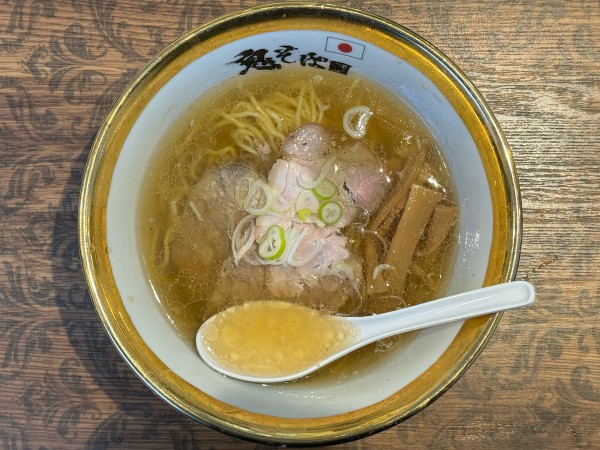 「鬼塩ラーメン」@鬼そば 藤谷 浅草店の写真