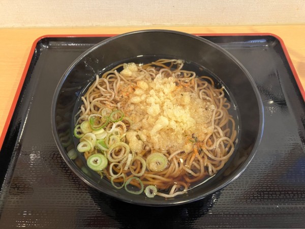 「たぬきそば」@笠置そば 川越店の写真