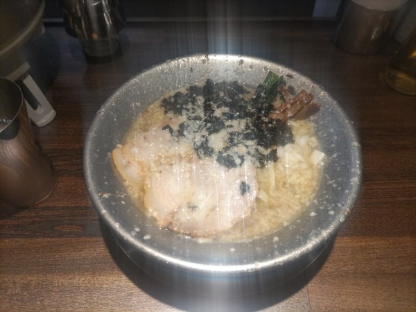 「中華そば(中油)」@背油中華そば 福鳳の写真